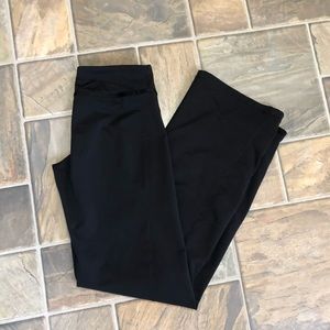 Adidas black yoga pants